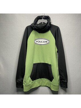 Volcom Hydro Riding Hoodie XL Green & Black